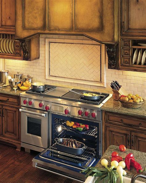 combination gas cooktop electric oven